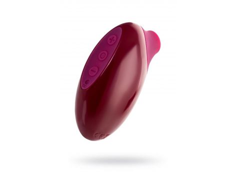 Stymulator próżniowy Myrty bordowy USB 9,8 cm - 12