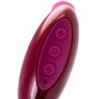 Stymulator próżniowy Myrty bordowy USB 9,8 cm - 11