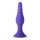 Korek analny silikonowy z przyssawką A-Toys fioletowy 10 cm