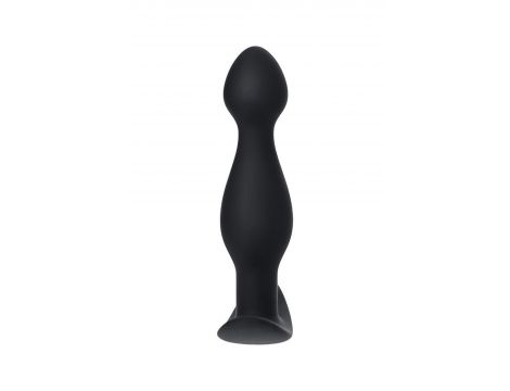 Korek analny silikonowy A Toys czarny S 11,5 cm - 2