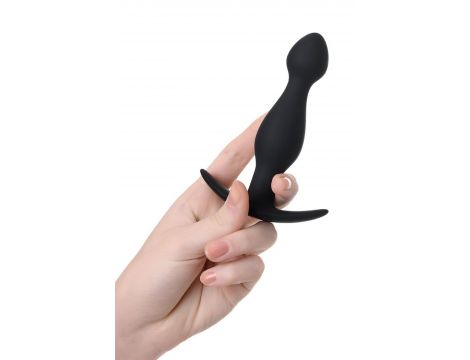 Korek analny silikonowy A Toys czarny S 11,5 cm - 4