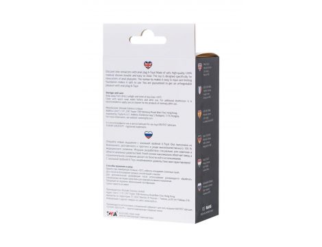 Korek analny silikonowy A Toys czarny S 11,5 cm - 6