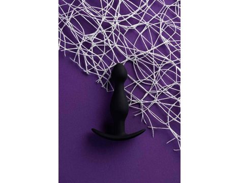 Korek analny silikonowy A Toys czarny S 11,5 cm - 7