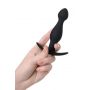 Korek analny silikonowy A Toys czarny S 11,5 cm - 5