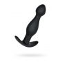Korek analny silikonowy A Toys czarny S 11,5 cm - 9