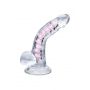 Elastyczne dildo A Toys Paret przezroczyste 18 cm - 4
