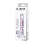 Elastyczne dildo A Toys Paret przezroczyste 18 cm - 13