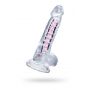 Elastyczne dildo A Toys Paret przezroczyste 18 cm - 12