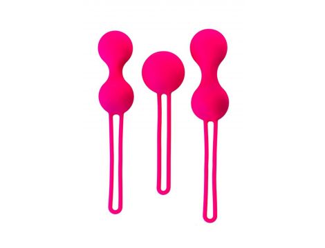 A-TOYS, Set of vaginal balls, 7,9 cm, silicone, diameter 3-3,2 cm - 2
