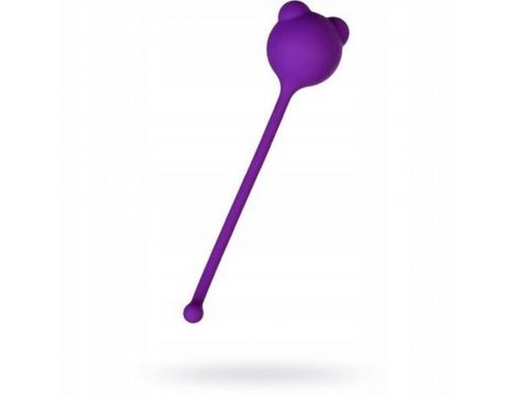 Kulki waginalne silikonowe AToys fioletowe 12 cm - 2