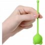 Kulki waginalne silikonowe A Toys zielone 12 cm - 2