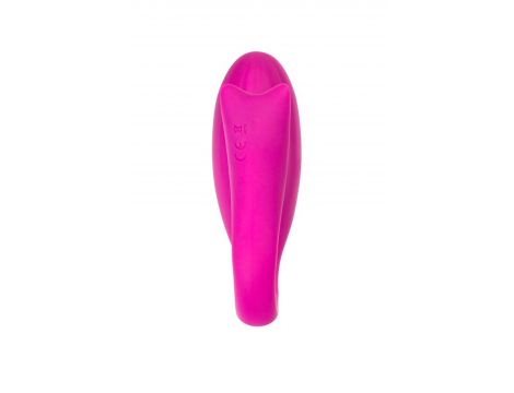 A-TOYS Vibrator for couples Dolphy, silicone, pink, 9.6 cm - 3