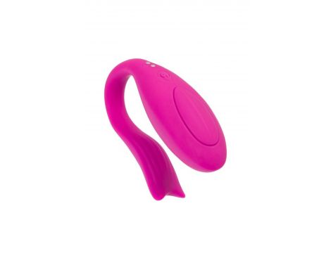 A-TOYS Vibrator for couples Dolphy, silicone, pink, 9.6 cm - 6