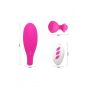 A-TOYS Vibrator for couples Dolphy, silicone, pink, 9.6 cm - 8