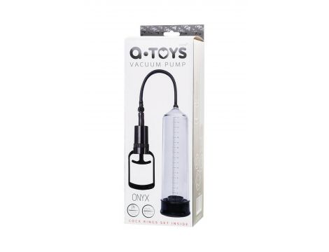 A-TOYS, Penis Pump, PVC, Black, 23.5 cm - 6