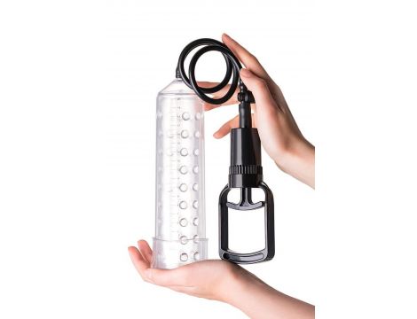 A-TOYS, Penis Pump, PVC, Transparent, 23.5 cm - 4