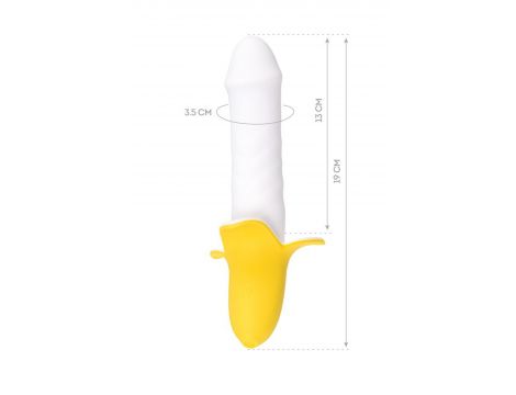 Wibrator punktu G silikonowy JOS B-nana 19 cm - 9
