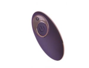JOS Vibrating Egg with Friction Simulation Bumpy, Silicone, Violet, 9 cm