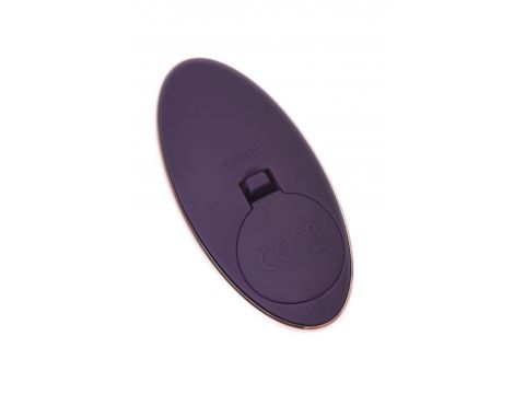 JOS Vibrating Egg with Friction Simulation  Bumpy, Silicone, Violet, 9 cm - 3