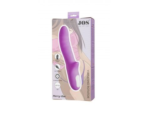 Wibrator obrotowy JOS Merry Gor fioletowy USB 20.7 cm - 9