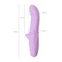 Wibrator obrotowy JOS Merry Gor fioletowy USB 20.7 cm - 6