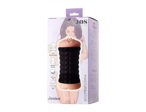 Masturbator dwustronny JOS Janice TPR 14,5 cm - 5