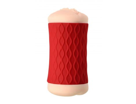 JOS NADIN, Masturbator double-sided, TPR, fleshy, 14.5 cm - 5