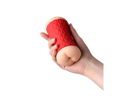 JOS NADIN, Masturbator double-sided, TPR, fleshy, 14.5 cm - 9