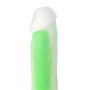 Dildo żelowe świecące zielone 13cm Beyond by Toyfa - 8