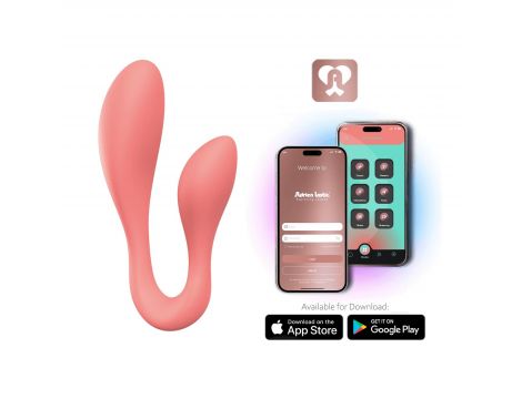 Wibrator podwójny Couple Secrets II Adrien Lastic z aplikacją USB - 2
