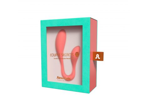 Wibrator podwójny Couple Secrets II Adrien Lastic z aplikacją USB - 4