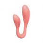 Wibrator podwójny Couple Secrets II Adrien Lastic z aplikacją USB - 2