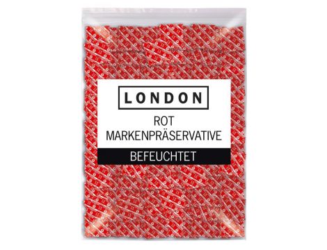 London red condoms 1000 pcs. - 2