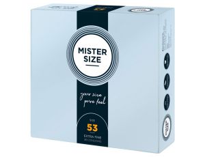 Mister Size 53mm pack of 36