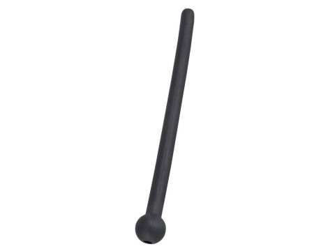 Penis plug Piss Play silikonowy Penisplug czarny 11,8 cm
