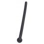 Penis plug Piss Play silikonowy Penisplug czarny 11,8 cm - 2