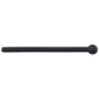 Penis plug Piss Play silikonowy Penisplug czarny 11,8 cm - 7