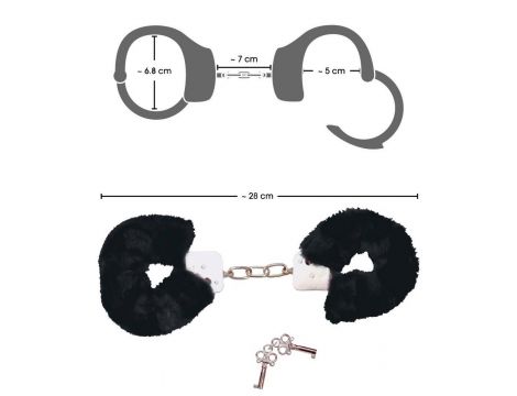 Handcuffs black - 3