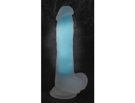 Dildo silikonowe You2Toys świecące w ciemności 20,5 cm - 3