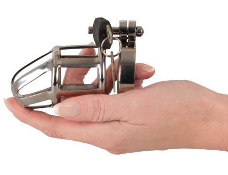 Chastity Cage Stainless Steel - 3