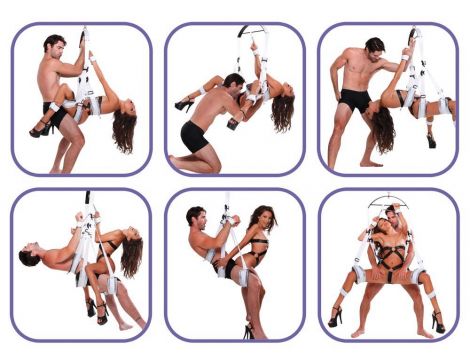 FFS Bondage Swing White - 2