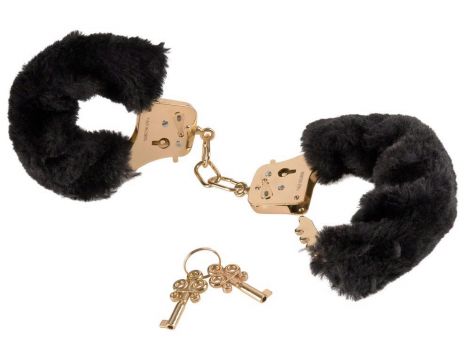 FFS Gold Deluxe Furry Cuffs