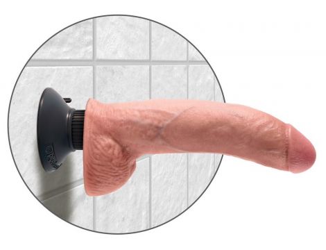 KC 9" Vibrating Cock with Ball - 2