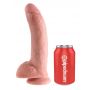 Dildo realistyczne King Cock z jądrami PVC 22,9 cm - 2