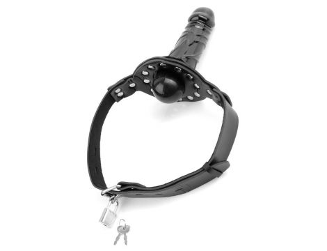 FFS Deluxe Ball Gag with Dildo - 4
