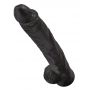 King Cock 14" Cock w Balls Dar - 4