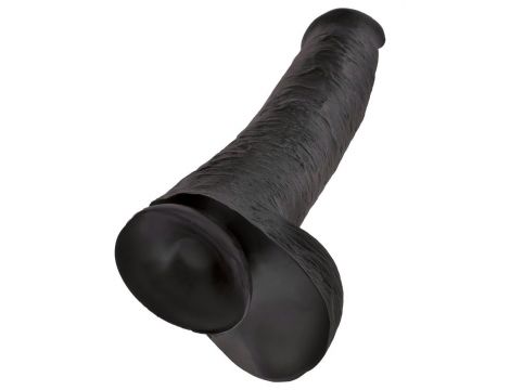 King Cock 15" Cock w Balls Dar - 3