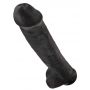 King Cock 15" Cock w Balls Dar - 6