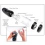 PET Mega-Bator Ass Black/Clear - 10