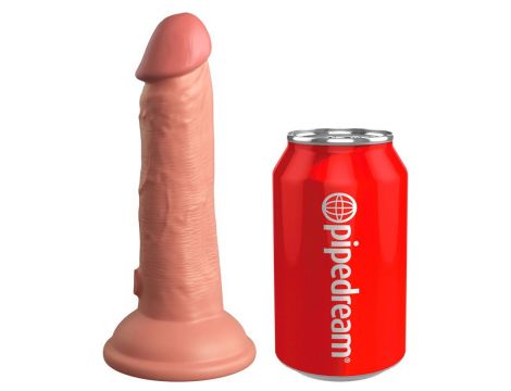 KCE 6 DD Vibrating Cock Tan - 2